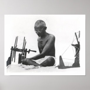 Mohandas Karamchand  Gandhi Poster