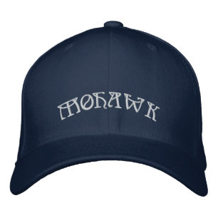 Mohawk Embroidered Baseball Cap Mohawk Nation Cap