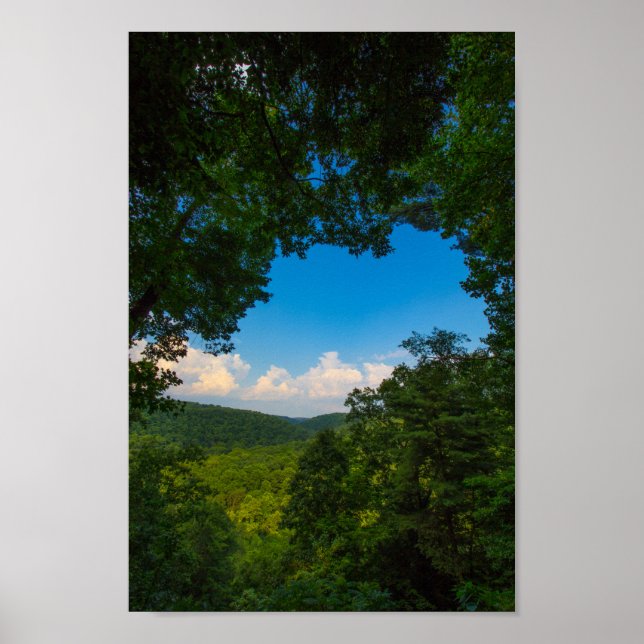 Mohican Gorge, Mohican State Park, Ohio Poster (Front)