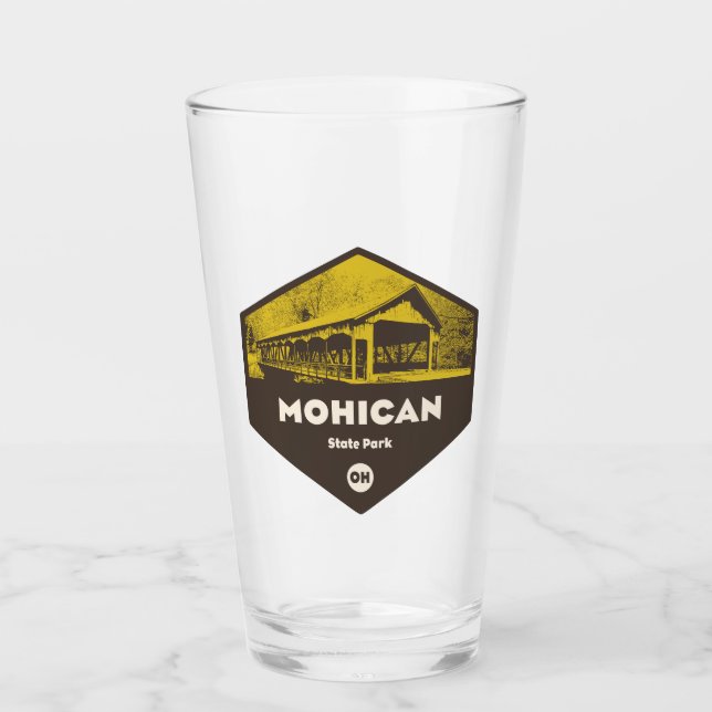 Mohican State Park Ohio Glass (Front)