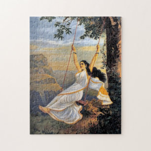 MOHINI ON A SWING puzzle