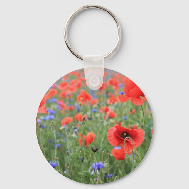 Mohnblumen Keychain (Front)