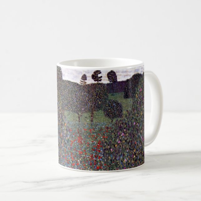 Mohnfeld, Gustav Klimt Coffee Mug (Front Right)