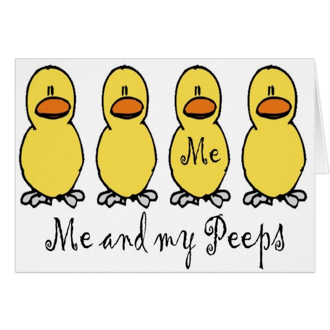 Moi et mes piaulements (Devant horizontal)