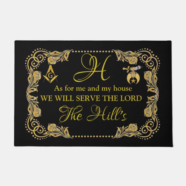 Moi et mon tapis de porte (Devant)