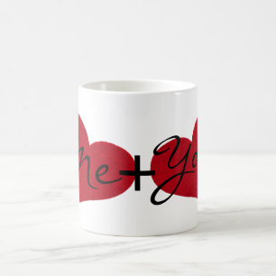 Moi et vous tasse de Saint-Valentin