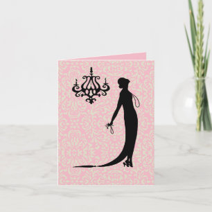 Moi Fashion Plate ~ Card / Invitations