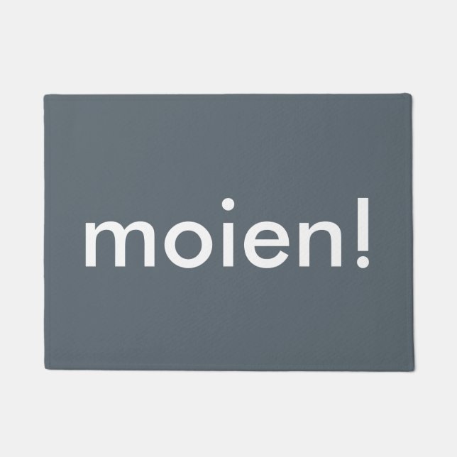 Moien! Doormat (Front)