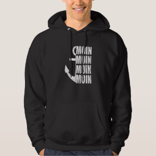 Moin Anchor North Sea Baltic Sea Coast Hamburg Sea Hoodie