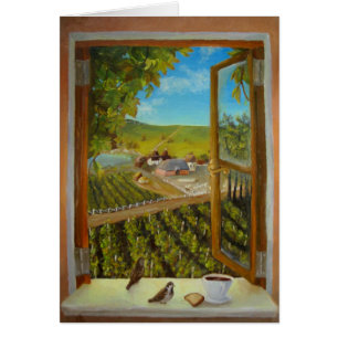 Moineaux sur le rebord de fenêtre