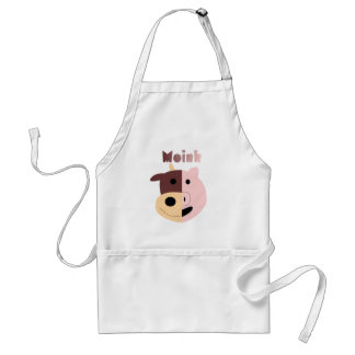 Moink: Cartoon cow and pig apron