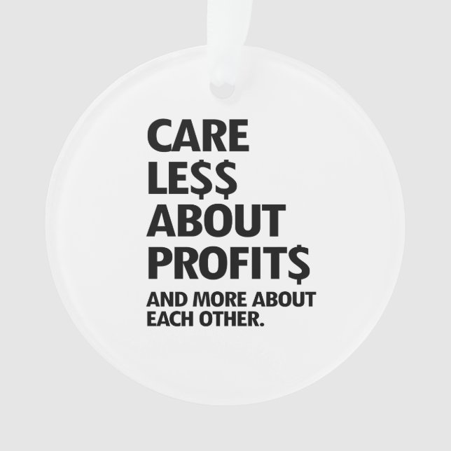 MOINS DE SOINS EN PROFITS (devant)