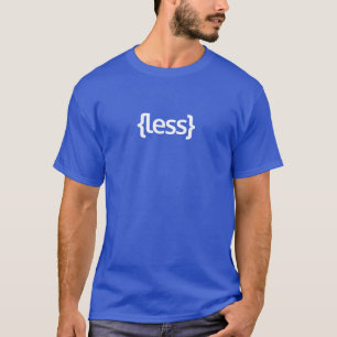 Moins de T-shirt de CSS