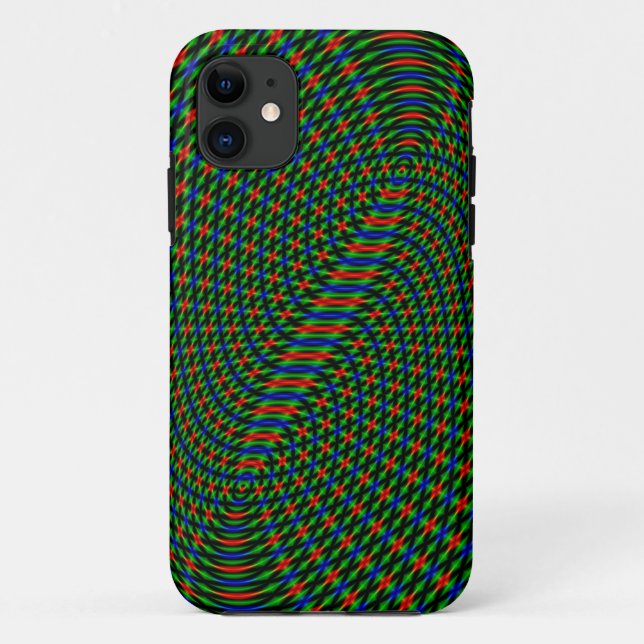 Moire Pattern iPhone 5 Cover (Back)
