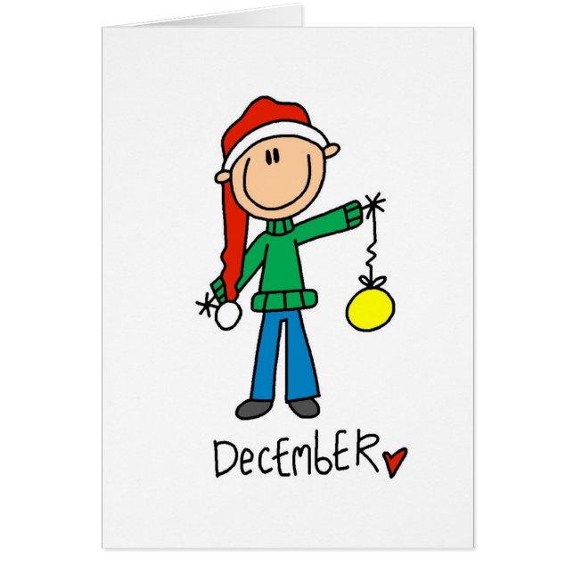 Mois de décembre (Devant)