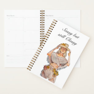 Mois Planner Sassy mais toujours Classy