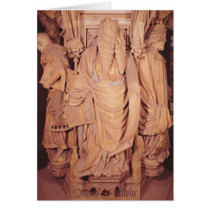 Moïse, détail du piédestal hexagonal