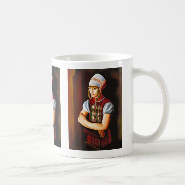 Moise Kisling , "Portrait of Girl" Coffee Mug (Right)