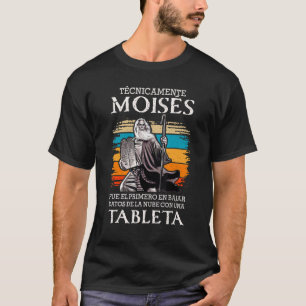 Moises First Upload Data Tablet English 1 T-Shirt
