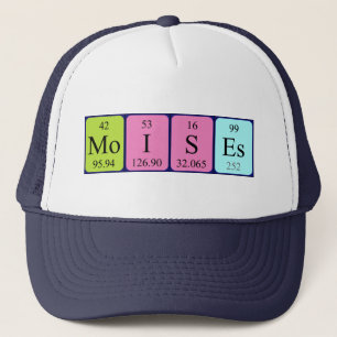 Moises periodic table name hat