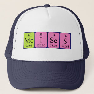 Moises periodic table name hat