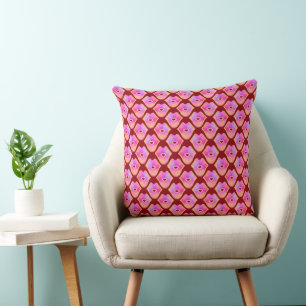 Moist Kisses Throw Pillow