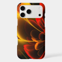 Moitié Corolla rouge orange stylisée
