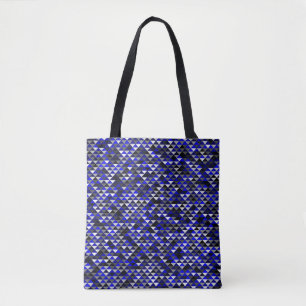Moitié et demi-diamants Sac fourre-tout moyen