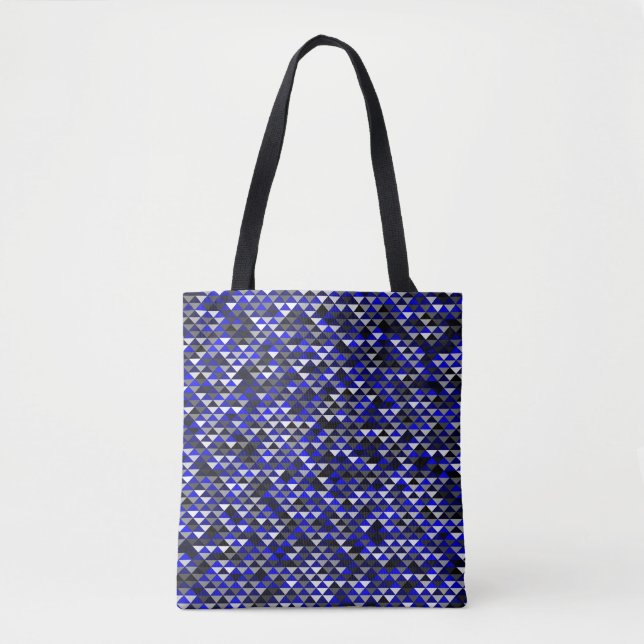 Moitié et demi-diamants Sac fourre-tout moyen (Devant)