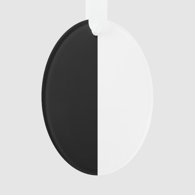 Moitié Et Demi-Moitié Noir Et Blanc Du Milieu (devant)