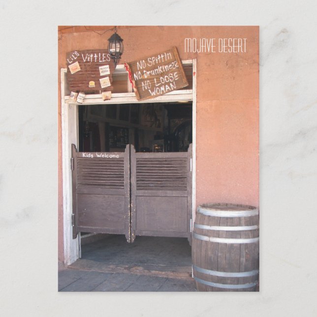 Mojave Desert - Postcard! Postcard (Front)