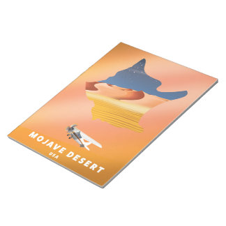 Mojave Desert USA map Notepad