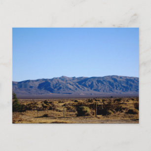 Mojave Morning Postcard