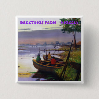 MOJI A OKUBULE ART WORK 2011 2 INCH SQUARE BUTTON