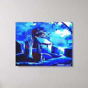 MOJISOLA A GBADAMOSI OKUBULE OIL ON Canvas Print