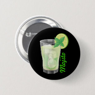 Mojito 2 Inch Round Button