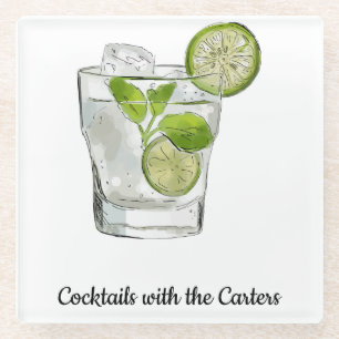 Mojito Cocktail Coaster
