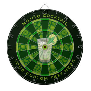 Mojito Cocktail Dartboard