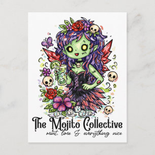 Mojito Collective Fairy Postcard
