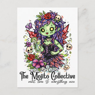 Mojito Collective Fairy Postcard