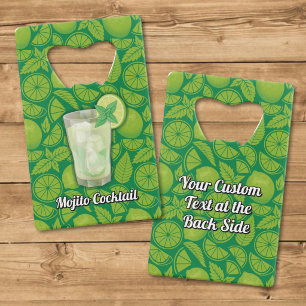 Mojito Credit Card Bottle Opener
