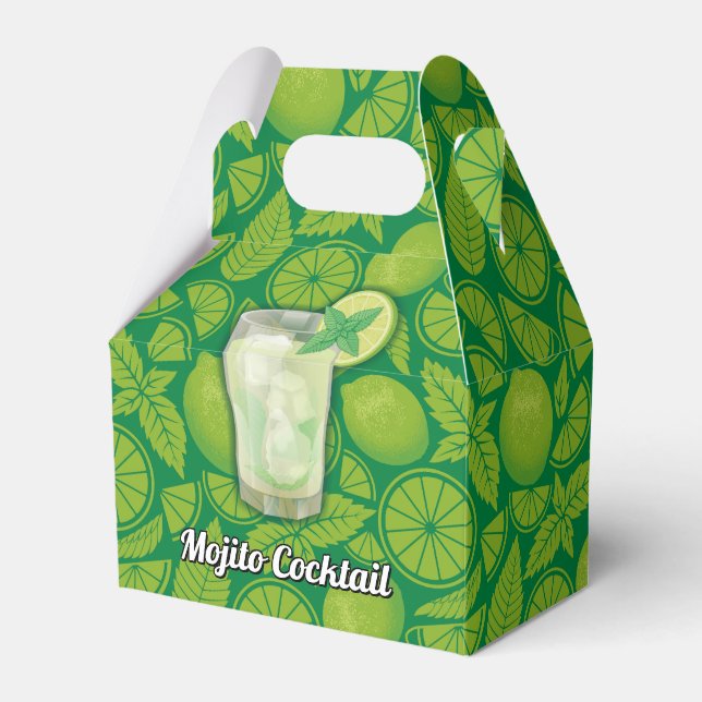Mojito Favor Box (Front Side)