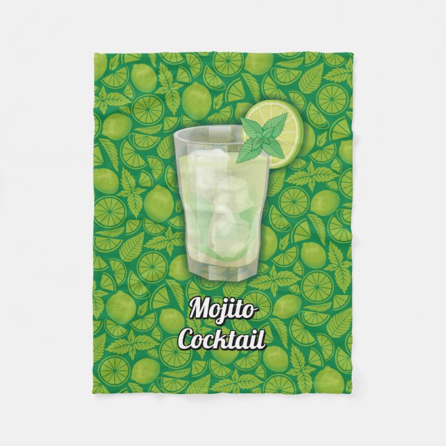 Mojito Fleece Blanket (Front)