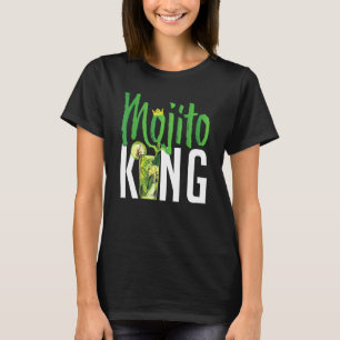 Mojito King Cocktail Bartender T-Shirt