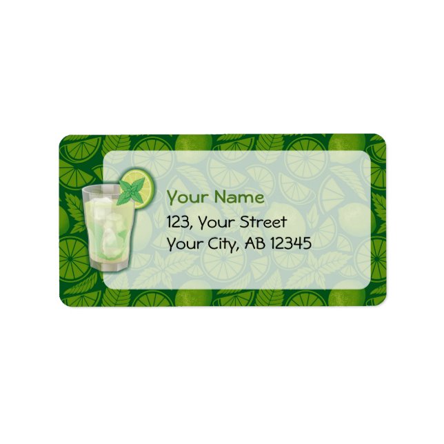 Mojito Label (Front)