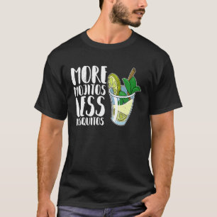Mojito Ladies Woman Summer Party Cocktail T-Shirt