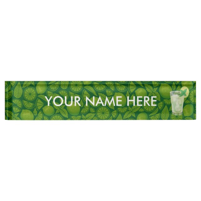 Mojito Nameplate (Front)