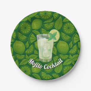 Mojito Paper Plate