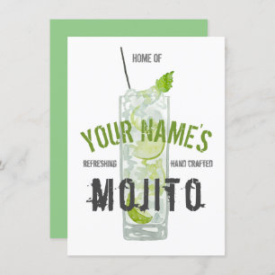 Mojito Personalized Invitation