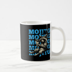 Mojito Raccoon Day Drinking Feral Beach Holiday Ta Coffee Mug